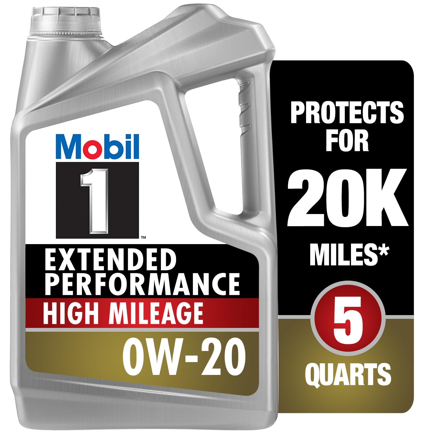 Amazon | Mobil 1-123837 拡張パフォーマンス ハイマイレージ 0W-20 5